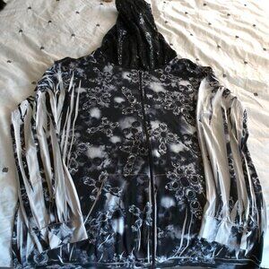 Blumin Long Sleeve Zip Up 3XL-Skull & Bones